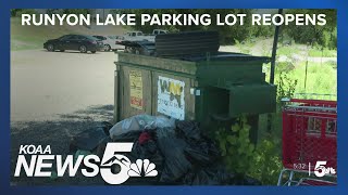 Runyon Lake reopens parking lot after temporary closure [upl. by Miarhpe]