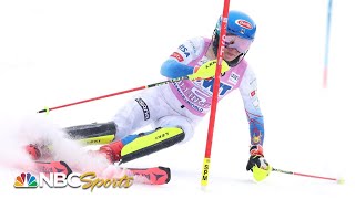 Killington World Cup Mikaela Shiffrin wins slalom ties World Cup record  NBC Sports [upl. by Xonk]