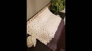 Chunky Blanket Loom [upl. by Matias]