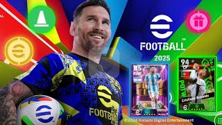 EFOOTBALL 2025 IS FINALLY OUT RANDOM UNDERSTANDİNG TRAİNİNG PROGRAM [upl. by Yllime]