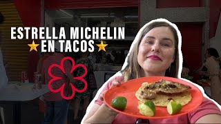 ESTRELLA MICHELIN EN TACOS 🤯❤️🇲🇽 [upl. by Cirdet]