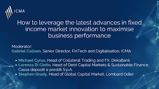 How to leverage the latest advances in fixed income market innovation [upl. by Retseh]