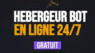 Hébergeur de Bot Discord 100 GRATUIT  🤖 [upl. by Barbey543]