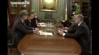 Eugenia Tymoshenko meets with EP vice president Gianni Pitella [upl. by Lewison]