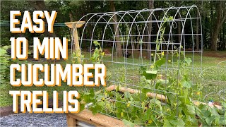 How To Make A Garden Trellis [upl. by Irehc]