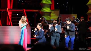 Belinda canta Constantemente Mia con Il Volo  Clip [upl. by Urdna]