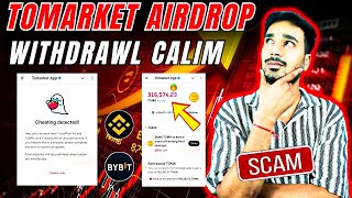 Tomarket Airdop withdrawal  Tomarket new update  Tomarket token price [upl. by Surazal]