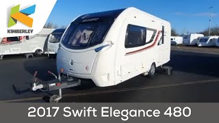 Full tour of the premium Swift Elegance 480 caravan [upl. by Kern]