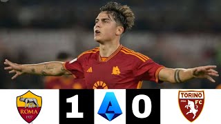 Roma 10 Torino All Goals and Highlights Serie A Liga Italia Roma vs Torino AS Roma vs Torino [upl. by Mchugh]