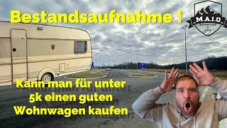 Bestandsaufnahme Was taugt ein Wohnwagen für unter 5000€ [upl. by Norrehs224]