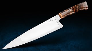 Making a Chef Knife Dads Journey to Journeyman Pt 1 [upl. by Ahsoj]