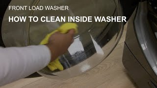 Cleaning Inside Front Load Washer with Affresh [upl. by Hillyer]