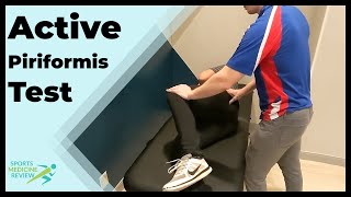 Active Piriformis Test for Piriformis Syndrome [upl. by Hamrah]