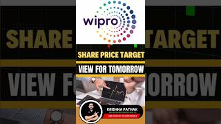 WIPRO SHARE PRICE TARGET 09 OCTOBER  WIPRO SHARE TARGET TODAY  WIPRO SHARE LATEST NEWS [upl. by Sinnek]