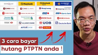 3 cara nak bayar balik hutang PTPTN [upl. by Ilana]