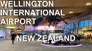 Wellington International Airport  4K  Wellington  North Island  New Zealand [upl. by Arsuy521]