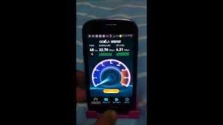 Greenpacket OD350 vs Huawei B2268s speedtest [upl. by Aillimat996]