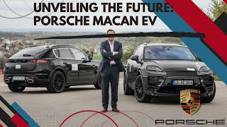 Unveiling the Future Porsche Macan EV [upl. by Alemap628]