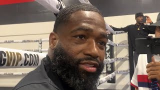 ADRIEN BRONER COMPARES TERENCE CRAWFORD amp TANK DAVIS IN POUNDFORPOUND DEBATE [upl. by Yehc220]