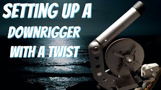 How I set up my down rigger with a twist [upl. by Kirred262]