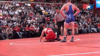 EIWA Durso FampM dec Nevinger Corn 141 lbs semifinals [upl. by Terriss]