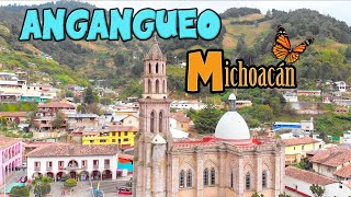 ANGANGUEO MICHOACÁN PUEBLO MÁGICO CONOCIMOS LA IGLESIA DE LOS POBRES FRENTE A LA DE LOS RICOS [upl. by Jeannette]