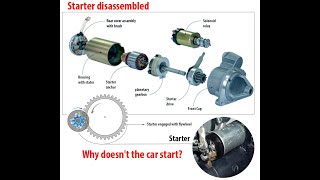 Starter Motor Disassembly 14 Animated Tutorial Workshop Manual StepbyStep Guide [upl. by Lleira]