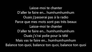 Angèle  balance ton quoi LYRICS [upl. by Nylzaj]