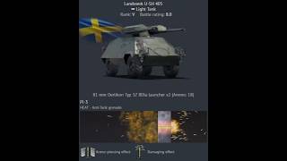 WAR THUNDER  🇸🇪 USH 405 🇸🇪  Shorts [upl. by Solange311]