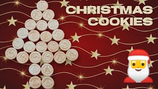 Stamped Christmas Cookies  Akudos Kitchen [upl. by Orips]