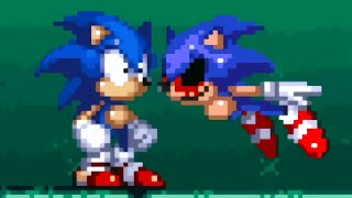 Sonicexe  the short remastered and ready to play Hedgehog  Lets Play [upl. by Hairu]