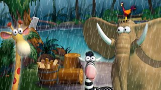 Gazoon  Storm In The Jungle  Jungle Adventure  Funny Animal Cartoons For Kids [upl. by Primo]