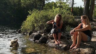 Overnight Canoe Camping with my SIL and Dog  From the Archives [upl. by Connelley155]