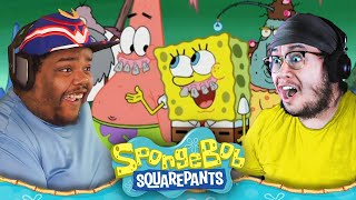 SpongeBob Season 7 Episode 14 15 amp 16 GROUP REACTION [upl. by Nnaer]