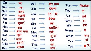 Word meaning Hindi to English youtubeshort english englishgrammar [upl. by Haney]