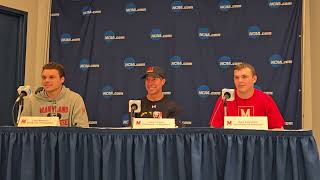 John Tillman Maryland Lacrosse after Duke NCAAT press conference [upl. by Eseilanna791]