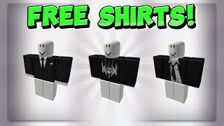 GET ANY SHIRT FOR FREE ON ROBLOX [upl. by Quiteris]