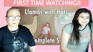 What Did I Just Watch  LLAMAS WITH HATS Reaction 모자를 쓴 라마들의 반응 [upl. by Yevreh575]