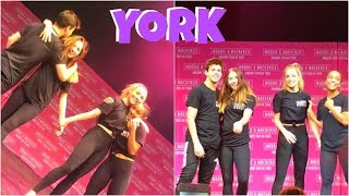 MADDIE AND MACKENZIE TOUR YORK ENGLAND🇬🇧  KFZ MNZ [upl. by Whang]