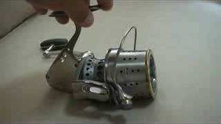 Shimano super aero titanium spinning reel [upl. by Ettennad]