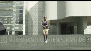 Adrienn Banhegyi  Jump Rope Girl in Barcelona  Worlds Best Jump Roper [upl. by Eniarrol]