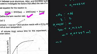 Question 5 Rate of Reactions Grade 12 Physical Sciences P2 November 2024 m 038g [upl. by Arnulfo]