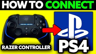 How To Connect Razer Controller to PS4 2024  Step by Step [upl. by Dee Dee]