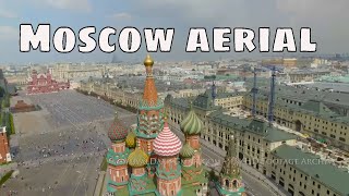 Aerial view of Moscow 4K  Москва Россия Аэросъемка [upl. by Weider]