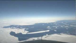 Antarctica from the sky  Amazing view from NASA Operation IceBridge HD [upl. by Imik]