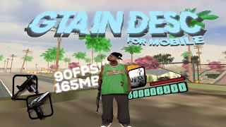 GTA HIGH FPS FOR LOW END MOBILE📱 GTA IN DESC [upl. by Audy816]