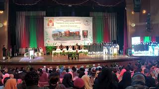 AMU Tarana at Kennedy auditorium aligarh amu tarana singing newvideo nationalanthem [upl. by Oca510]