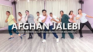 Afghan Jalebi  Dance Fitness  Calorie Burning Bollywood Workout for Beginners  No Jumping  2023 [upl. by Allen527]