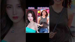 South Indian actress vs Corian Actress [upl. by Saalocin]