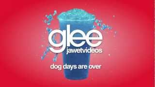 Glee Cast  Dog Days Are Over karaoke version [upl. by Marquita]